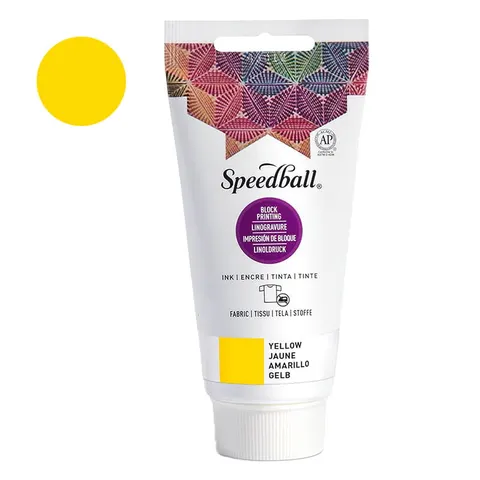 Farba graficzna do tkanin Speedball 75 ml Yellow