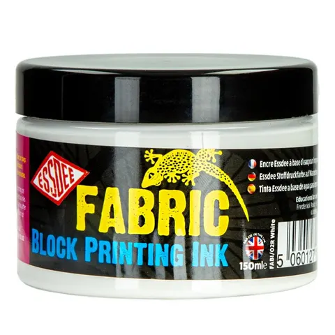 Tusz graficzny do tkanin Essdee Fabric block printing ink 150 ml - 02 White
