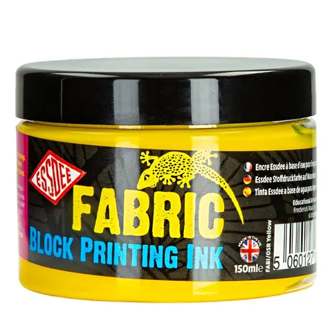 Tusz graficzny do tkanin Essdee Fabric block printing ink 150 ml - 05 Yellow