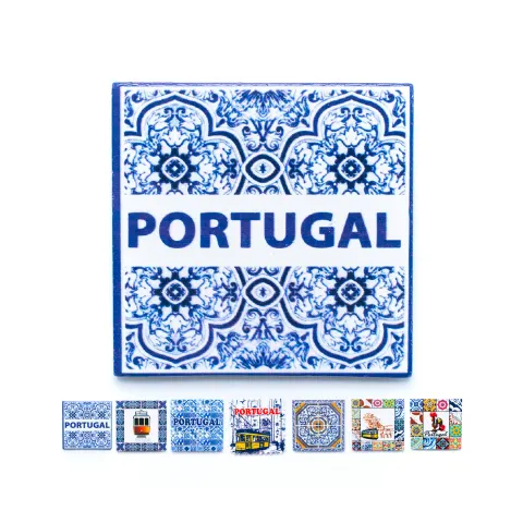 Magnes na lodówkę portugalski kafelek - różne wzory