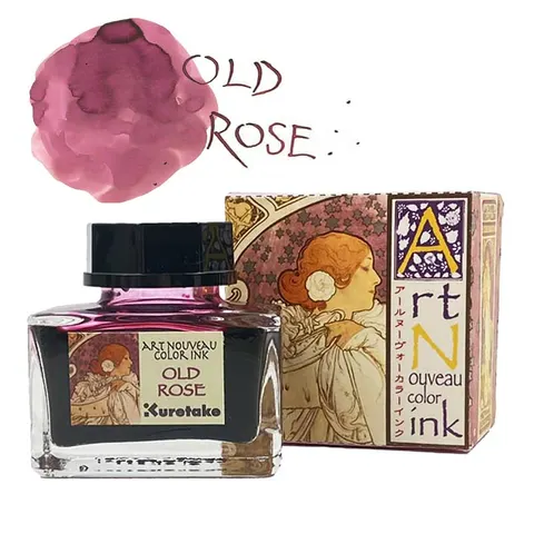 Atrament Kuretake Ink-Café Art Nouveau 21 ml - 541 Old Rose