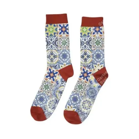 Bawełniane skarpetki unisex Azulejos portugalskie kafelki 40/45