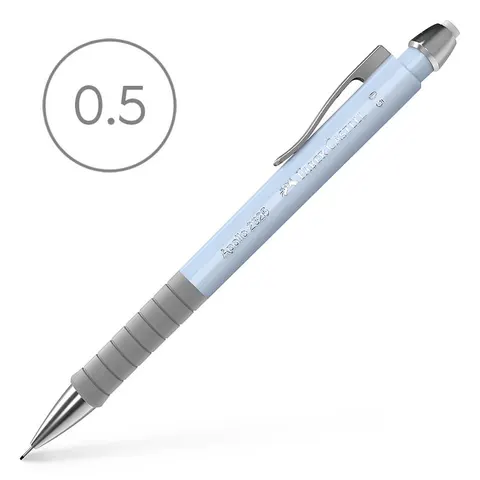 Ołówek automatyczny Faber-Castell Apollo - 0.5 mm, błękitny