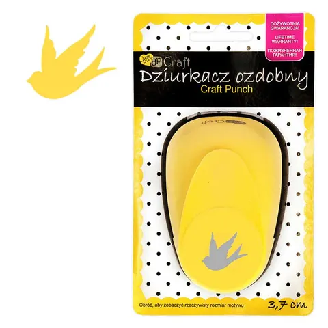 Dziurkacz ozdobny do papieru dpCraft 3.7 cm - gołąb