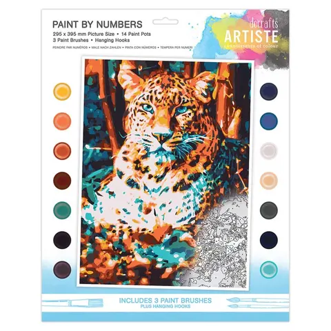 Malowanie po numerach docrafts Artiste A3 - Gepard