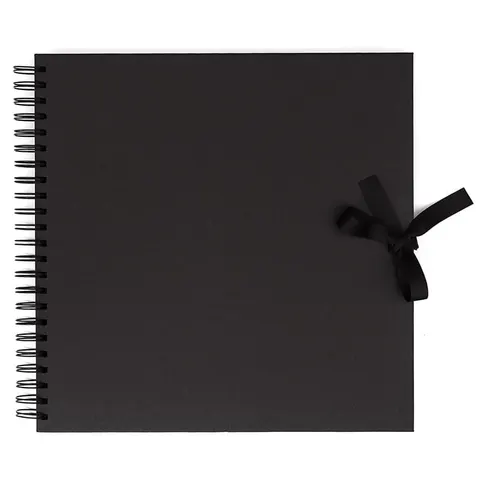 Album baza do scrapbookingu dpCraft czarny - 30.5 x 30.5 cm, 200 g, 40 ark.
