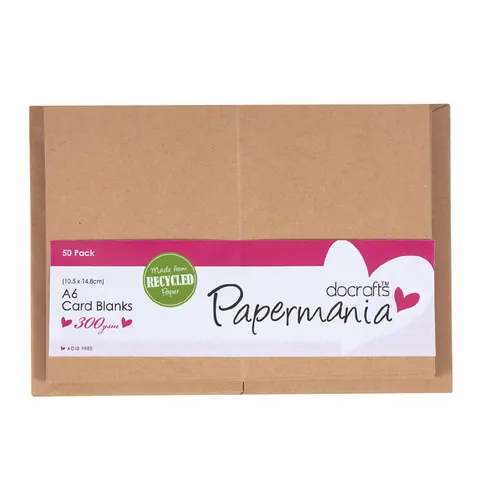 Koperty i karty A6 Papermania 50 szt. Kraft