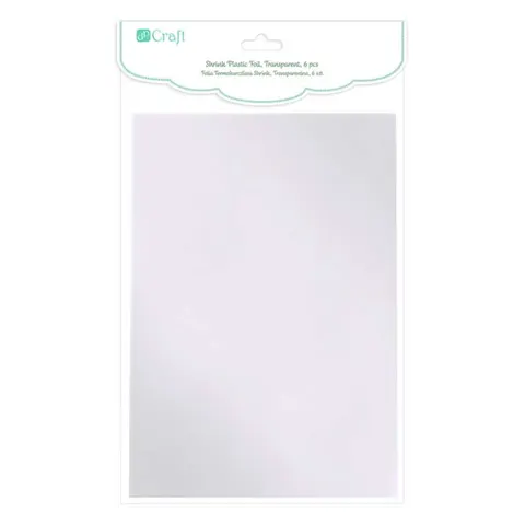 Folia termokurczliwa dpCraft shrink 6 szt. transparentna