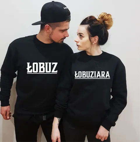 Łobuziara Łobuz - Bluzy dla par - bluza dla par