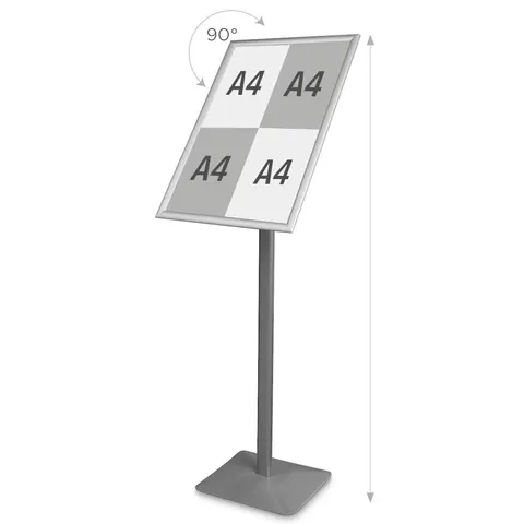 Stojak na menu / plakat / stojak informacyjny - Premium A2