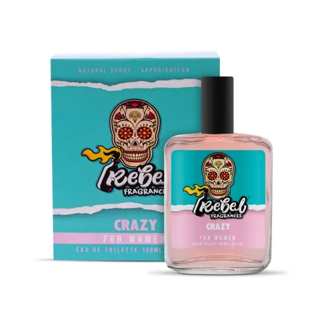 REBEL WOMEN Woda toaletowa CRAZY, 100 ml