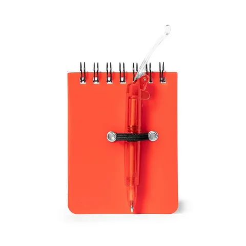 Notes Plastikowy MINI z długopisem Nadruk logo od 50 szt.