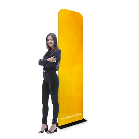 Roll-up Tekstylny Monolith 60 cm z wydrukiem