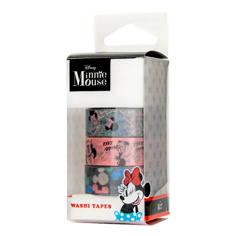 Taśmy washi zestaw Disney Fashion Minnie Mouse - 3 szt.