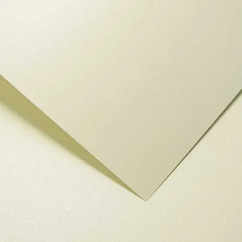 Papier ozdobny metalizowany Millenium kremowy - A4, 220 g, 20 ark.
