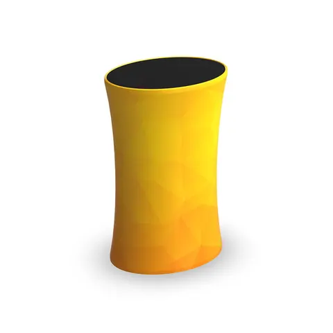 Trybunka tekstylna OVAL z wydrukiem