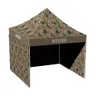 Namiot stelażowy dla Wojska jasne camo 3x3 m nadruk na falbanie