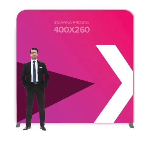 Ścianka reklamowa PROSTA 400 x 260