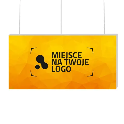 Podwieszenie targowe Panel prostokątny 100x350 cm