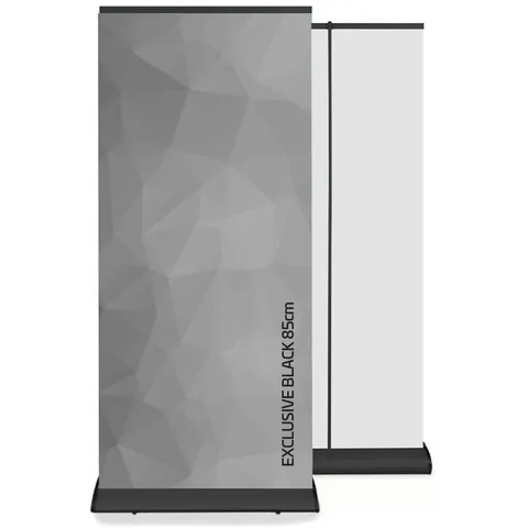 ROLL-UP Exclusive Black 85 x 200 cm z wydrukiem