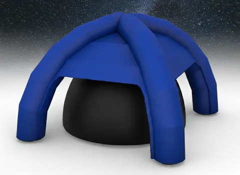 Namiot PLANETARIUM 4 nożny - 8 x 8 m pneumatyczny