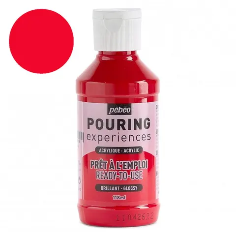 Farba do pouringu Pebeo Pouring Experiences 118 ml - 13 Magenta red