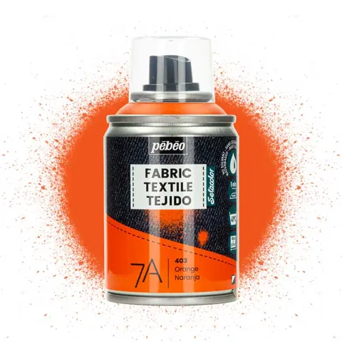 Farba do tkanin spray Pebeo Setacolor 7A 100 ml - 403 Orange