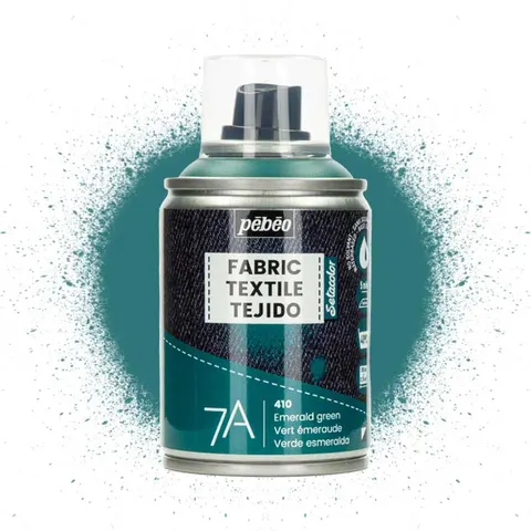 Farba do tkanin spray Pebeo Setacolor 7A 100 ml - 410 Emerald Green