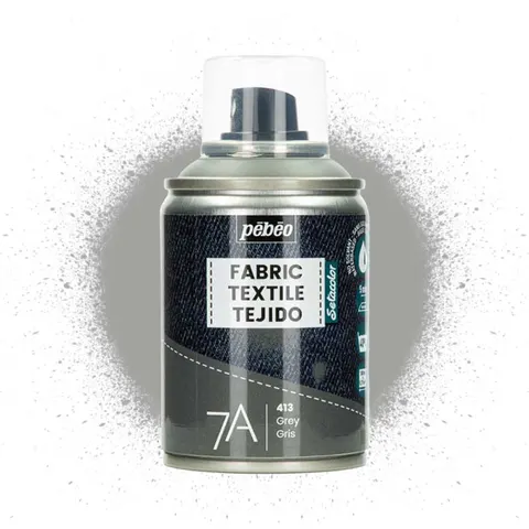 Farba do tkanin spray Pebeo Setacolor 7A 100 ml - 413 Light grey