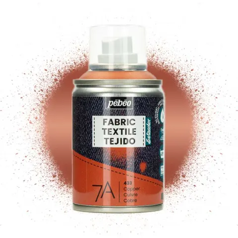 Farba do tkanin spray Pebeo Setacolor 7A 100 ml - 433 Copper