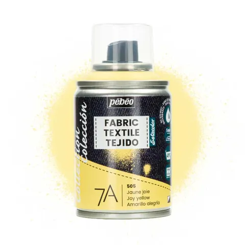 Farba do tkanin spray Pebeo Setacolor 7A 100 ml - 505 Joy yellow