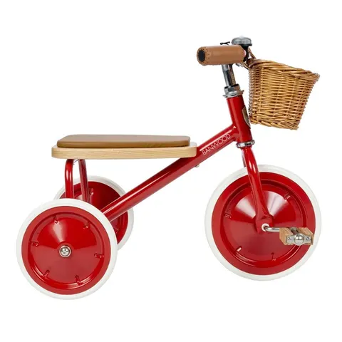 BANWOOD - Rowerek trójkołowy - Trike Red
