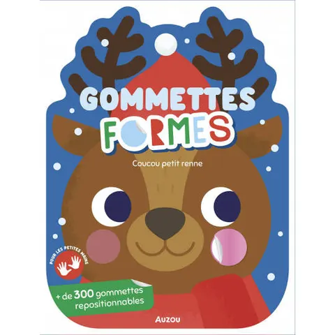 Auzou moje pierwsze naklejki Reniferek
