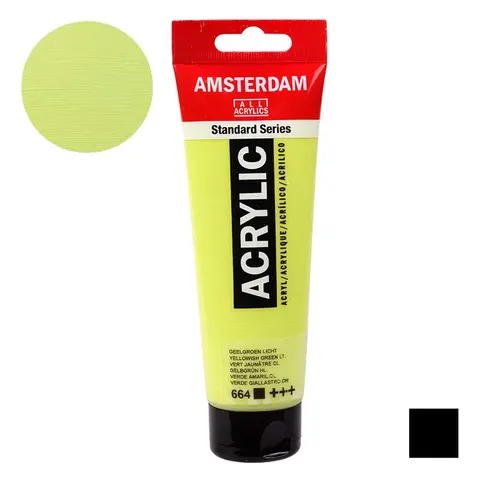 Farba akrylowa Amsterdam Acrylic 120 ml - 664 Yellowish Green Light