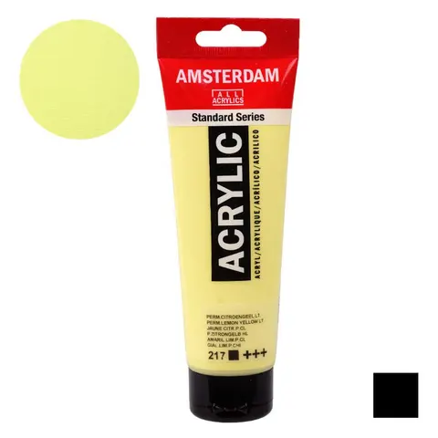 Farba akrylowa Amsterdam Acrylic 120 ml - 217 Permanent Lemon Light