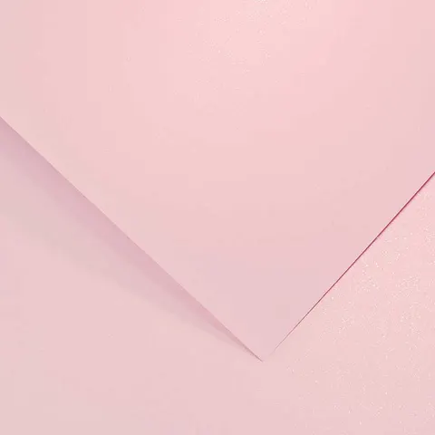 Papier ozdobny z drobinkami Mika jasnoróżowy - A4, 200 g, 20 ark.