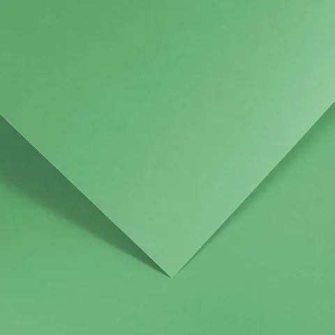 Papier ozdobny gładki zielony - A4, 210 g, 20 szt.
