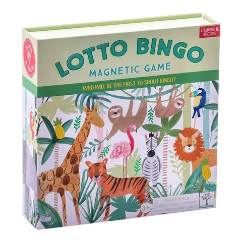 Floss&Rock - Dżungla Bingo Gra Magnetyczna