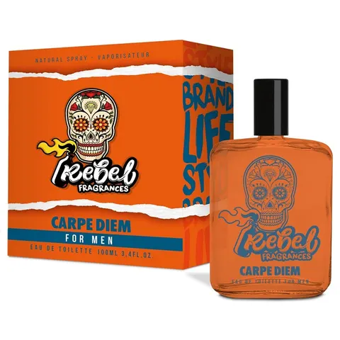 REBEL MEN Woda toaletowa CARPE DIEM, 100 ml
