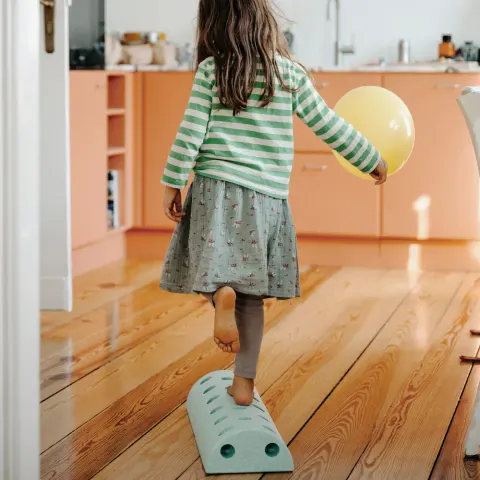 Modu Kids Stool Ocean Mint Forest Green