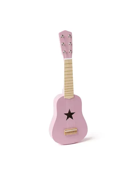 Kid's Concept - Drewniana gitara - dark pink