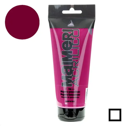 Farba akrylowa Maimeri Acrilico 200 ml - 186 Magenta quinacridone