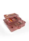 Konges Sløjd – Zestaw kreatywny dla dzieci - CREATIVE ART CADDY GLITTER ROSE