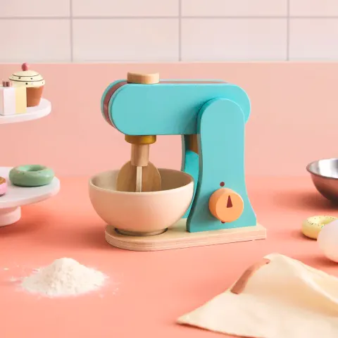 Kid's Concept - Drewniany mikser stojący, niebieski KID'S HUB
