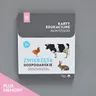 RÓŻOWA WIEŻA - Karty edukacyjne - Zwierzęta gospodarskie + memory