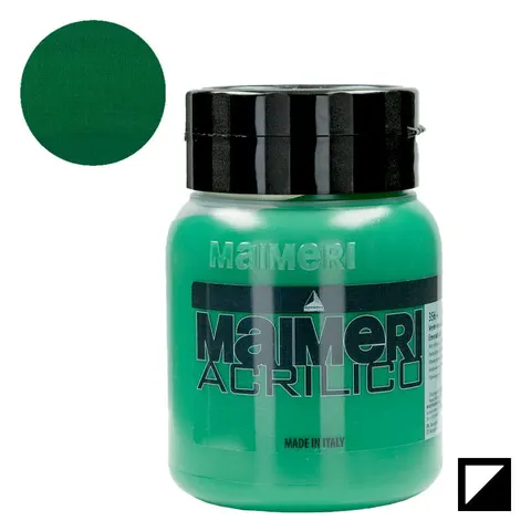 Farba akrylowa Maimeri Acrilico 500 ml - 356 Emerald green