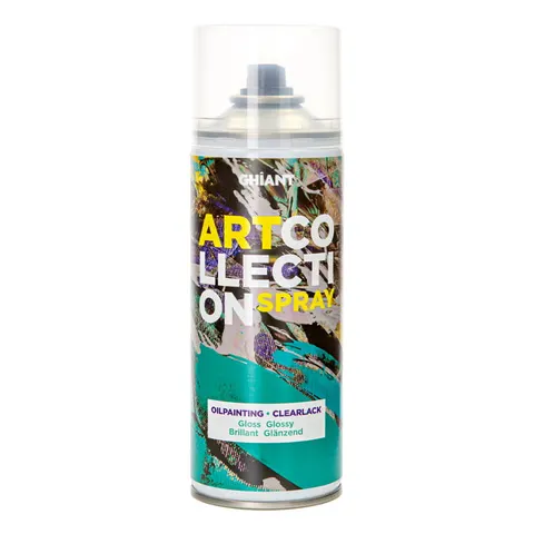 Werniks błyszczący do farb olejnych Ghiant Art Collection spray - 400 ml