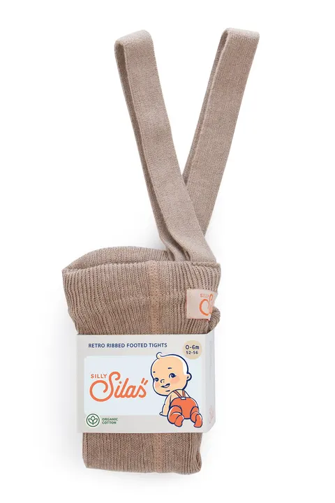 SILLY SILAS - Rajstopy z szelkami w stylu vintage PEANUT BLEND