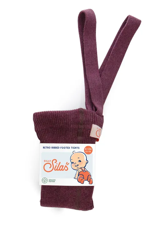 SILLY SILAS - Rajstopy z szelkami w stylu vintage FIG BLEND