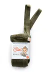 SILLY SILAS - Legginsy z szelkami w stylu vintage TEDDY OLIVE